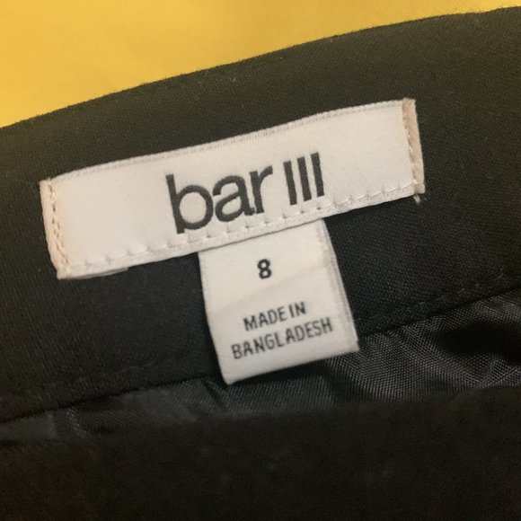 NEW Black A-line knee-length professional skirt - Picture 4 of 4